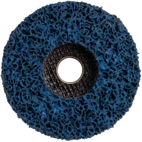 Disc abraziv curatare metal, carbura siciliu, 12.5 x 2.2 cm, granulatie #46