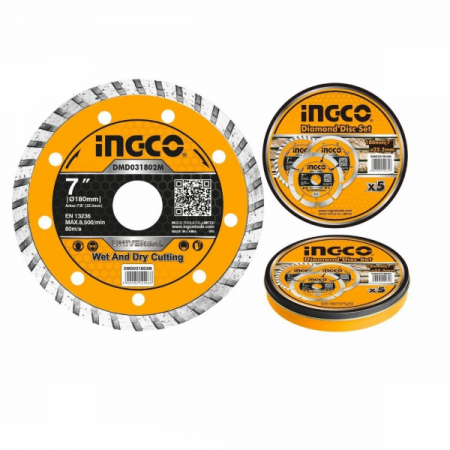 Disc diamantat de taiere continuu, TURBO, 115mm, 125mm, 180mm, 230mm [1]