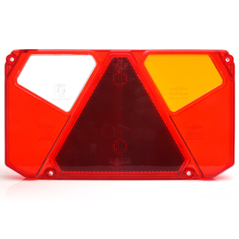 Dispersor lampa spate remorca, reflector rosu/galben/alb compatibil lampa 916 [0]