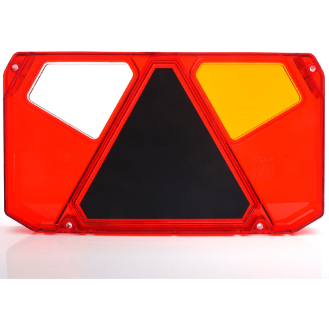 Dispersor lampa spate W125DL 931, cu reflector triunghiular ECE, compatibil cu lampa 915 [1]