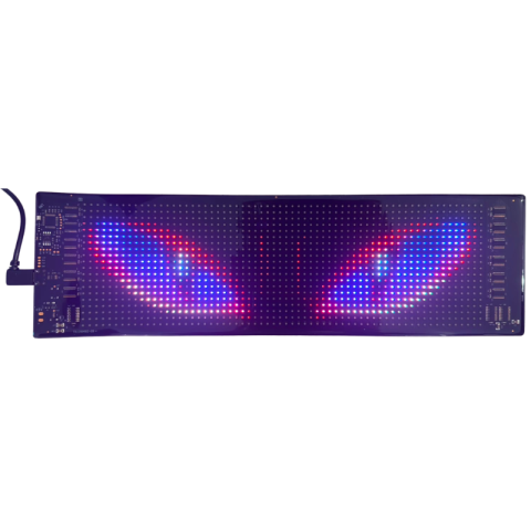 Display LED Matrix Flexibil Programabil 10.2 x 34.8 cm, USB 5V, IP65, Control aplicatie Android/iOS si Telecomanda [5]