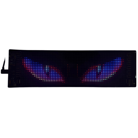 Display LED Matrix Flexibil Programabil 10.2 x 34.8 cm, USB 5V, IP65, Control aplicatie Android/iOS si Telecomanda [6]