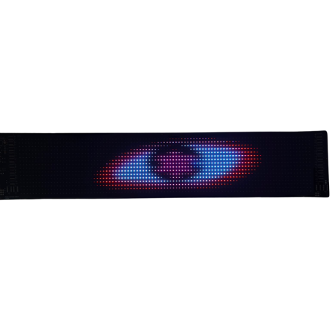 Display LED Matrix Flexibil Programabil 12 x 59.5 cm, USB 5V, IP65, Control aplicatie Android/iOS si telecomanda [2]