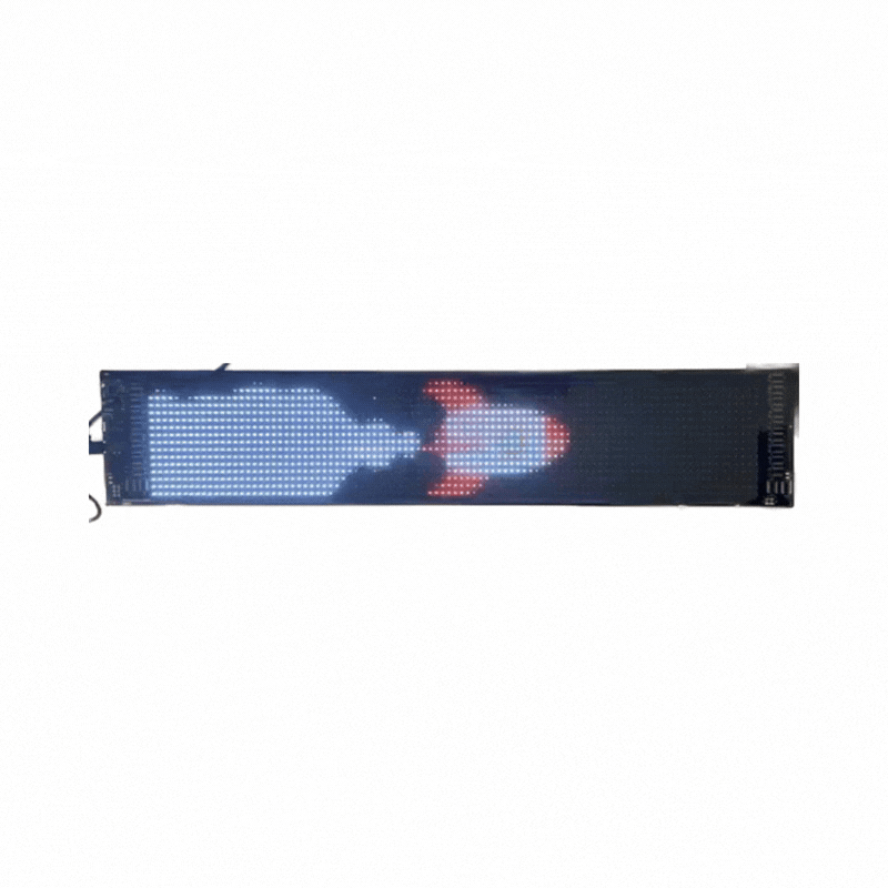 Display LED Matrix Flexibil Programabil 12 x 59.5 cm, USB 5V, IP65, Control aplicatie Android/iOS si telecomanda [4]