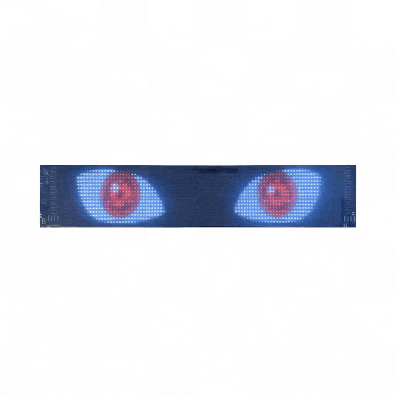Display LED Matrix Flexibil Programabil 12 x 59.5 cm, USB 5V, IP65, Control aplicatie Android/iOS si telecomanda [7]