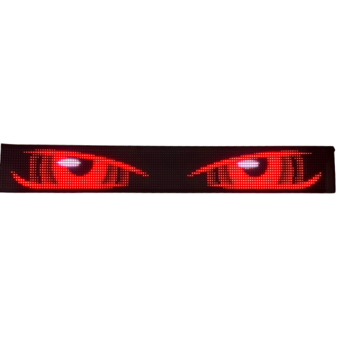 Display LED Matrix Flexibil Programabil 19.2 × 133 cm, USB 5V, IP65, Control aplicatie Android/iOS si Telecomanda [10]