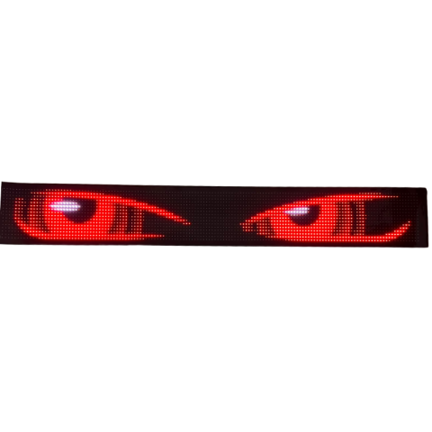 Display LED Matrix Flexibil Programabil 19.2 × 133 cm, USB 5V, IP65, Control aplicatie Android/iOS si Telecomanda [11]