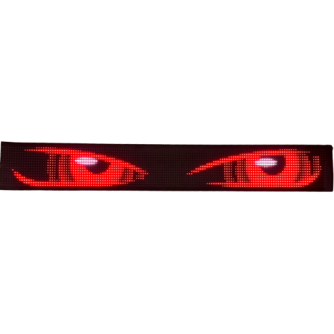 Display LED Matrix Flexibil Programabil 19.2 × 133 cm, USB 5V, IP65, Control aplicatie Android/iOS si Telecomanda [9]