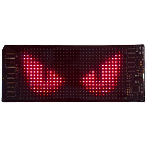 Display LED Matrix Flexibil Programabil 7 x 17.3 cm, USB 5V, IP65, Control aplicatie Android/iOS si Telecomanda [7]