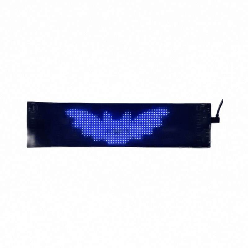 Display LED Matrix Flexibil Programabil 9.3 x 37.4 cm, USB 5V, IP65, Control aplicatie Android/iOS si telecomanda [6]