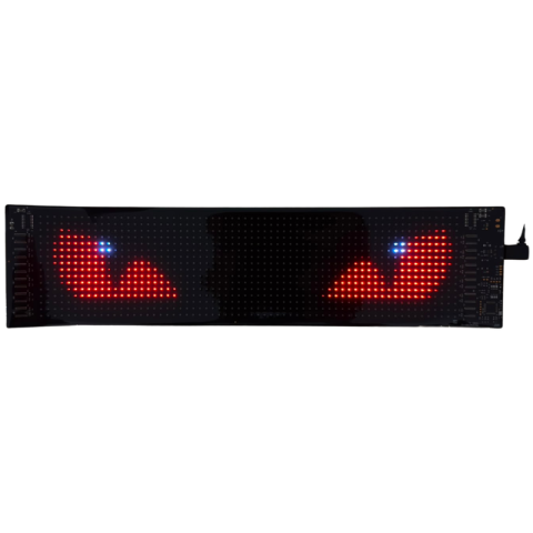 Display LED Matrix Flexibil Programabil 9.3 x 37.4 cm, USB 5V, IP65, Control aplicatie Android/iOS si telecomanda [4]