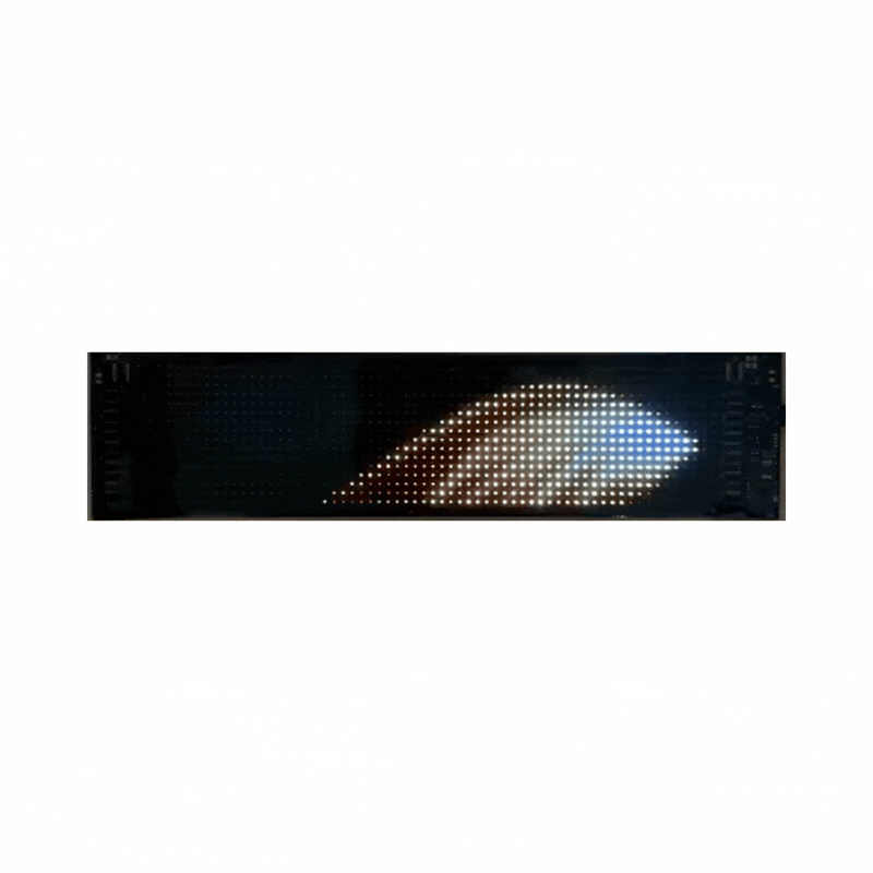 Display LED Matrix Flexibil Programabil 9.3 x 37.4 cm, USB 5V, IP65, Control aplicatie Android/iOS si telecomanda [12]