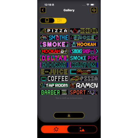Display LED Matrix Flexibil Programabil 9.3 x 37.4 cm, USB 5V, IP65, Control aplicatie Android/iOS si telecomanda [20]