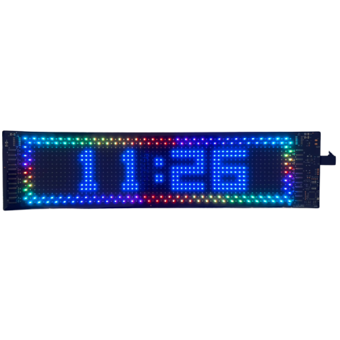 Display LED Matrix Flexibil Programabil 9.3 x 37.4 cm, USB 5V, IP65, Control aplicatie Android/iOS si telecomanda [3]