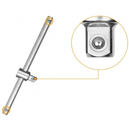 Extensie culisanta pentru cheie tubulara, 1/2, 250mm [3]