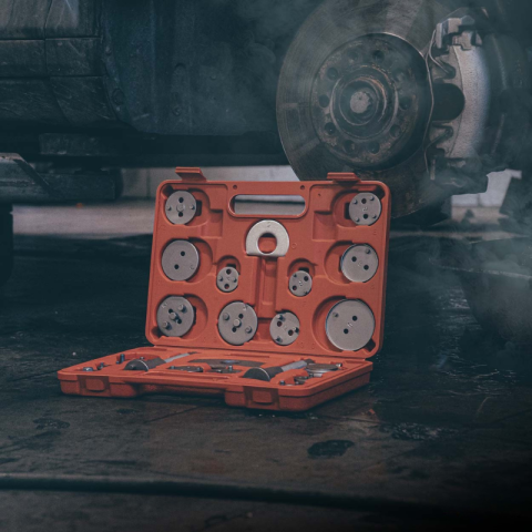 Extractor rulmenți cu separator, set 14 piese, 25–75 mm [2]