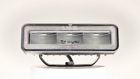 Far de lucru LED, 54W, 12-48V, lumina de pozitie, IP69K, 160 mm