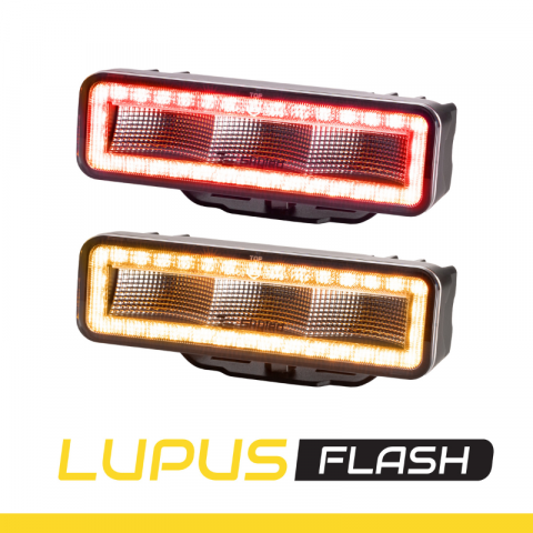 Far de lucru LED, 54W, 12-48V, lumina de pozitie, IP69K, 160 mm [1]