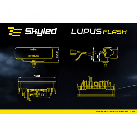 Far de lucru LED, 54W, 12-48V, lumina de pozitie, IP69K, 160 mm [10]