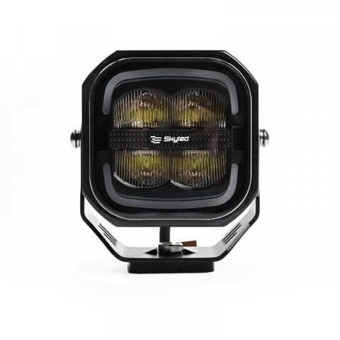 Far LED de Lucru, 5700K, 80W, 4200 lm, 10-48V, IP67/IP69K, Lumina de Pozitie Alba/Portocalie/Rosie [10]