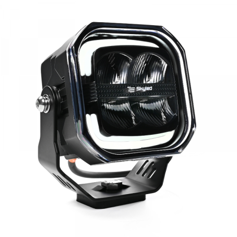 Far LED de Lucru, 5700K, 80W, 4200 lm, 10-48V, IP67/IP69K, Lumina de Pozitie Alba/Portocalie/Rosie [3]