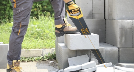 Fierastrau 600mm, pentru zidarie, BCA, caramida, 17 dinti [8]