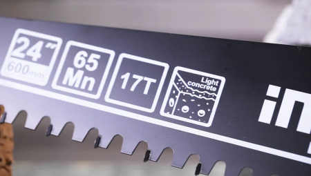 Fierastrau 600mm, pentru zidarie, BCA, caramida, 17 dinti [3]