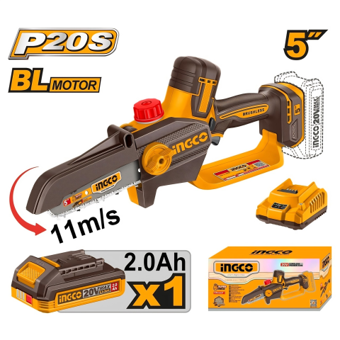 Noutati - Fierastrau de Mana 20V 5" 13cm cu 1 Acumulator, P20S, Minidrujba