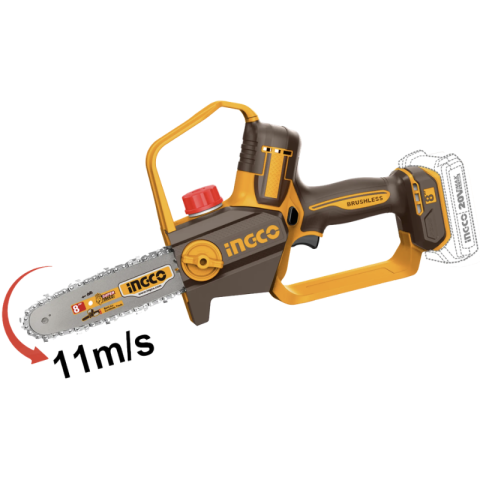 Fierastrau electric cu acumulator, 20V, lama 20cm, brushless, 2 baterii 2Ah [1]