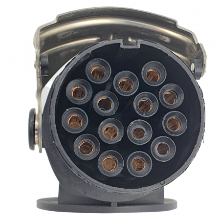 Fisa, stecher cu 15 pini, 24V - Truck LED W-15 [2]