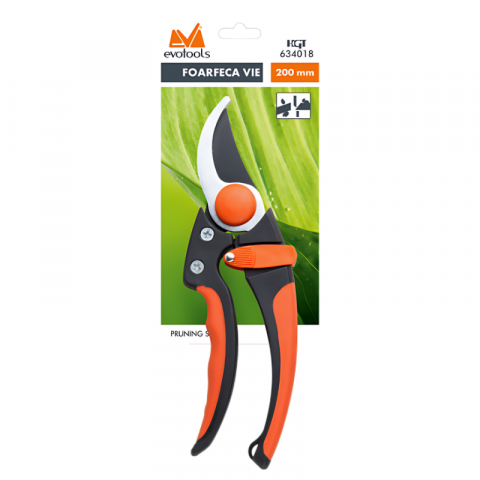 Foarfeca Vie, 15mm, 200mm, Otel Carbon Tratat, Manere Ergonomice, Taiere Precisa [1]