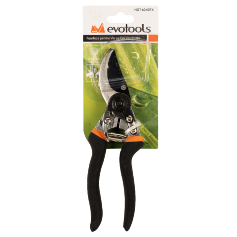 Foarfeca vie falci inclinate, 210mm, otel calit, reglaj forta siguranta [1]