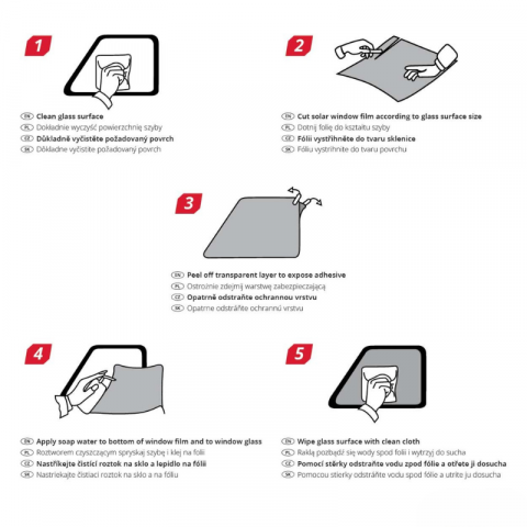 Folie Solara Geamuri 15%, Autoadeziva, 75 x 300cm, Transmisie Lumina [4]