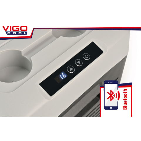 Frigider Auto cu Compresor 15L, 12/24/230V, Functie Congelare pana la -20°C, Control Bluetooth [13]