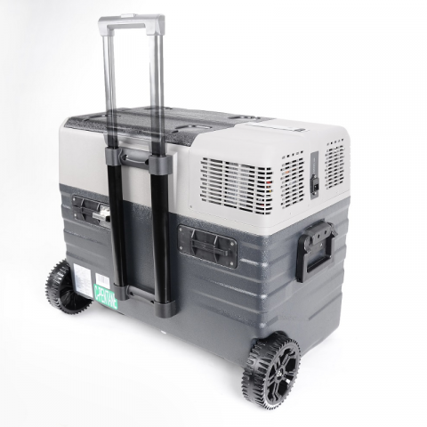 Frigider auto portabil 52L, cu roti si compresor, 12/24/230V, Bluetooth [1]
