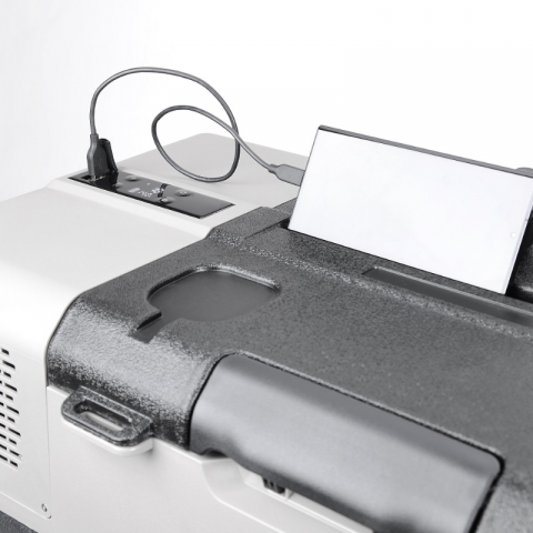 Frigider auto portabil 52L, cu roti si compresor, 12/24/230V, Bluetooth [10]