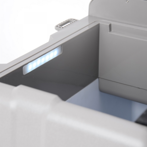 Frigider auto portabil 52L, cu roti si compresor, 12/24/230V, Bluetooth [5]