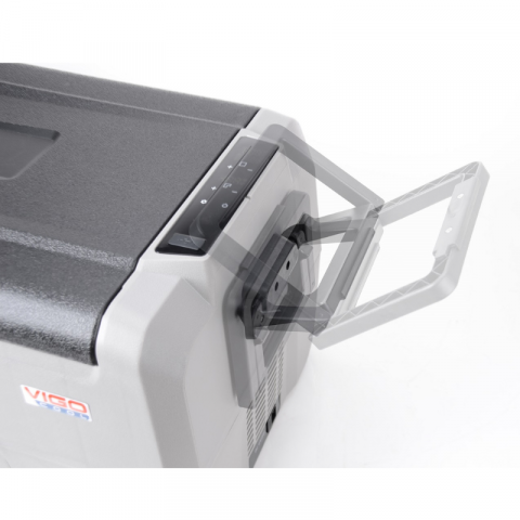 Frigider auto portabil cu roti si maner telescopic, 36L, compresor, 12/24/230V, Bluetooth si Aplicatie [6]