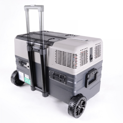 Frigider auto portabil cu roti si maner telescopic, 42L, compresor, 12/24/230V, Bluetooth si Aplicatie [2]