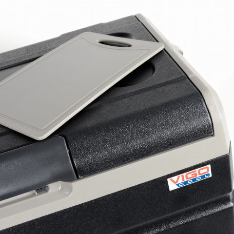 Frigider auto portabil VigoCool 50L, compresor, 12/24/230V, Bluetooth, Baterie si incarcare solara [2]