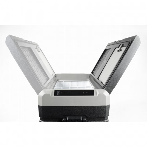 Frigider auto portabil VigoCool 50L, compresor, 12/24/230V, Bluetooth, Baterie si incarcare solara [12]