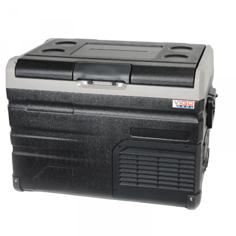 Accesorii si Echipamente Auto - Frigider Portabil cu Compresor, 40L, 12/24/230V, Bluetooth, Baterie si incarcare solara