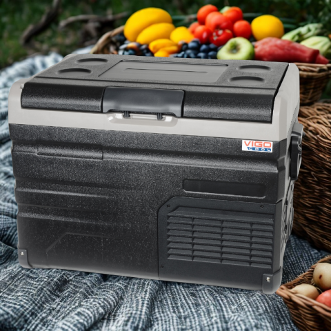 Frigider Portabil cu Compresor, 40L, 12/24/230V, Bluetooth, Baterie si incarcare solara [14]