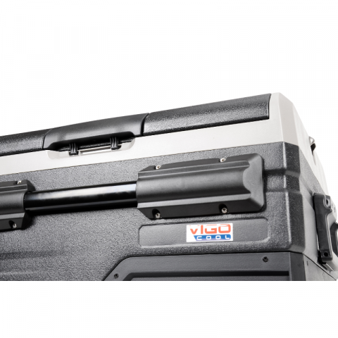 Frigider portabil dublu cu compresor Vigo Cool 35L 12/24/230V cu roti si maner si aplicatie Bluetooth [3]