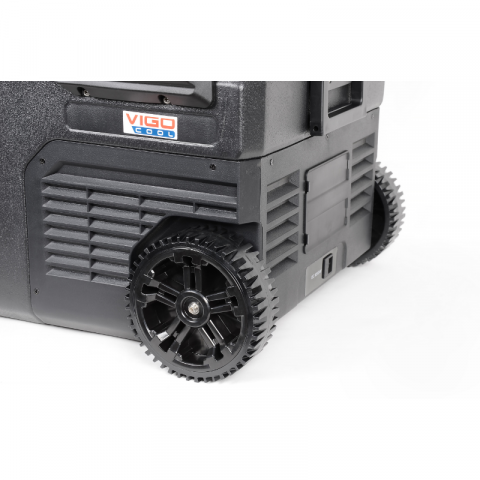 Frigider portabil dublu cu compresor Vigo Cool 35L 12/24/230V cu roti si maner si aplicatie Bluetooth [10]