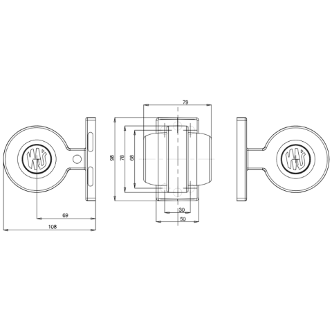 Lampa gabarit LED spate lateral, brat flexibil, 12V-24V, 2257/II, IP6K9K [7]
