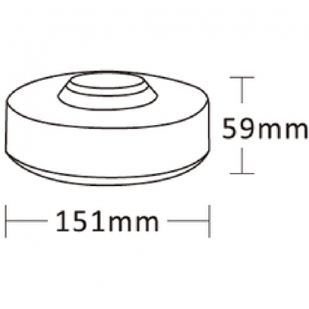Girofar cu LED si baza magnetica, 15 x 59cm cu inaltime mica - Truck LED ALR0077 [1]
