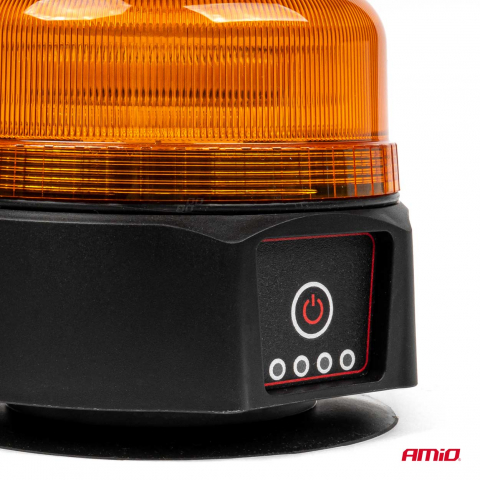 Girofar LED Avertizare Fara Fir cu Telecomanda, Omologat R65/R10, 12/24V [4]