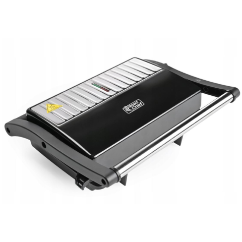 Gratar electric auto, 24V, 350W, deschidere 180 grade, Placi antiaderente, pentru camion si rulota [9]