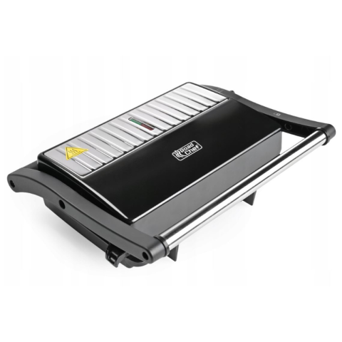 Bucatarie auto - Gratar electric auto, 24V, 350W, deschidere 180 grade, Placi antiaderente, pentru camion si rulota